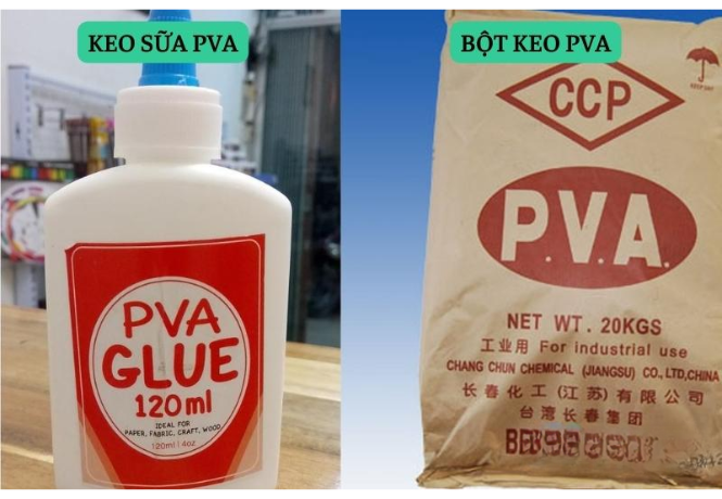 keo pva trong suốt